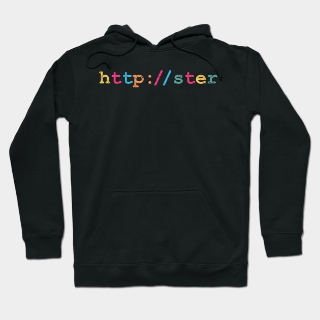 Httpster Internet Guru Hoodie by BraaiNinja